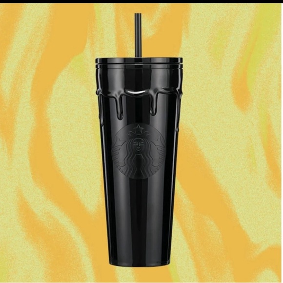 NWT- Starbucks Fall 2024/ Halloween Obsidian Ooze Cold Cup Tumbler (24 oz) 👻 - Picture 4 of 4